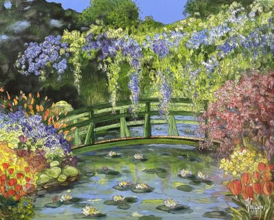 Le petit pont – Jardins de Claude Monet (Giverny)